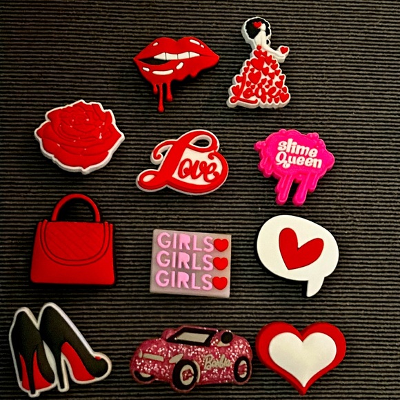 Set of 11 Shoe Charms - Picture 1 of 3